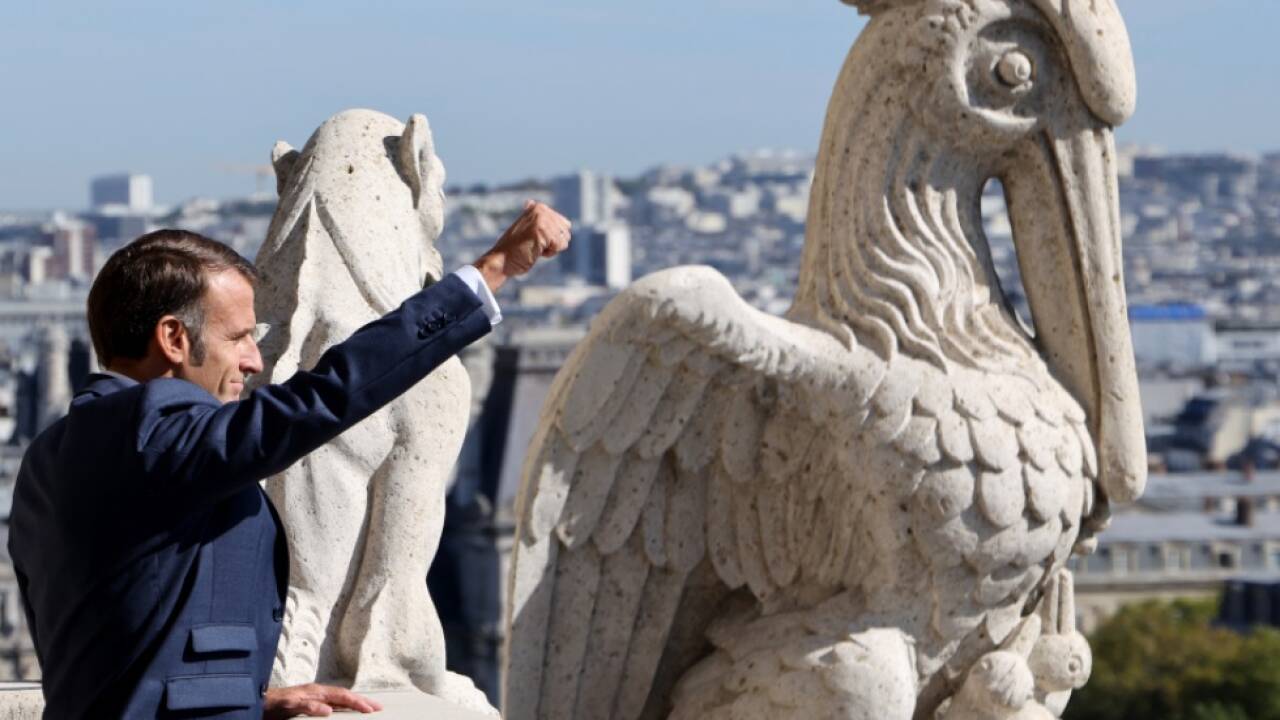 Emmanuel Macron hat die neue Tour bereits absolviert 