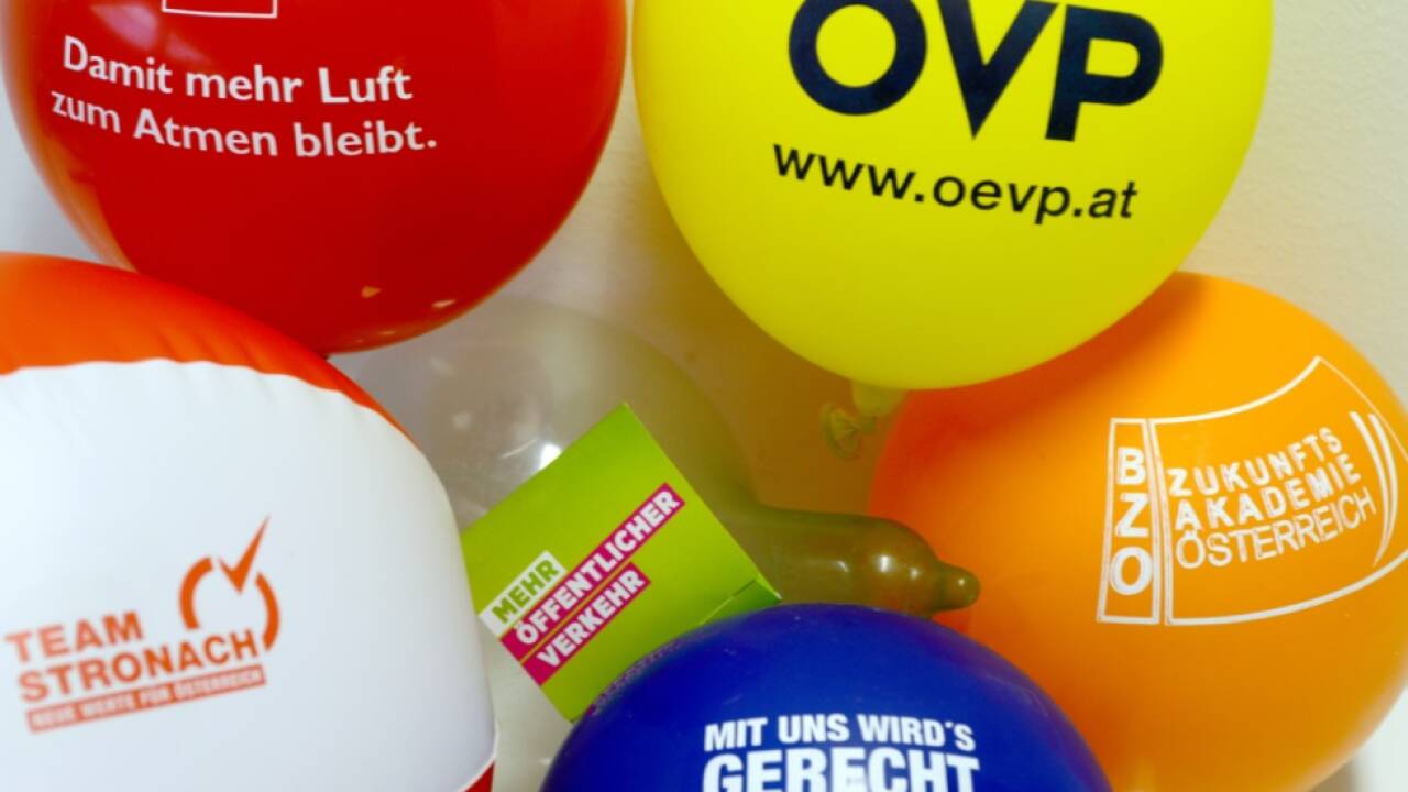 Die ÖVP gab am meisten für Wahlkampf vor Nationalratswahl aus 