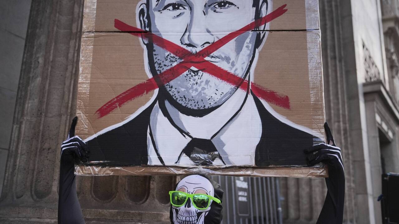 Proteste gegen die Absetzung der Late-Night Show „Jimmy Kimmel Live!“. Proteste gegen die Absetzung der Late-Night Show „Jimmy Kimmel Live!“.