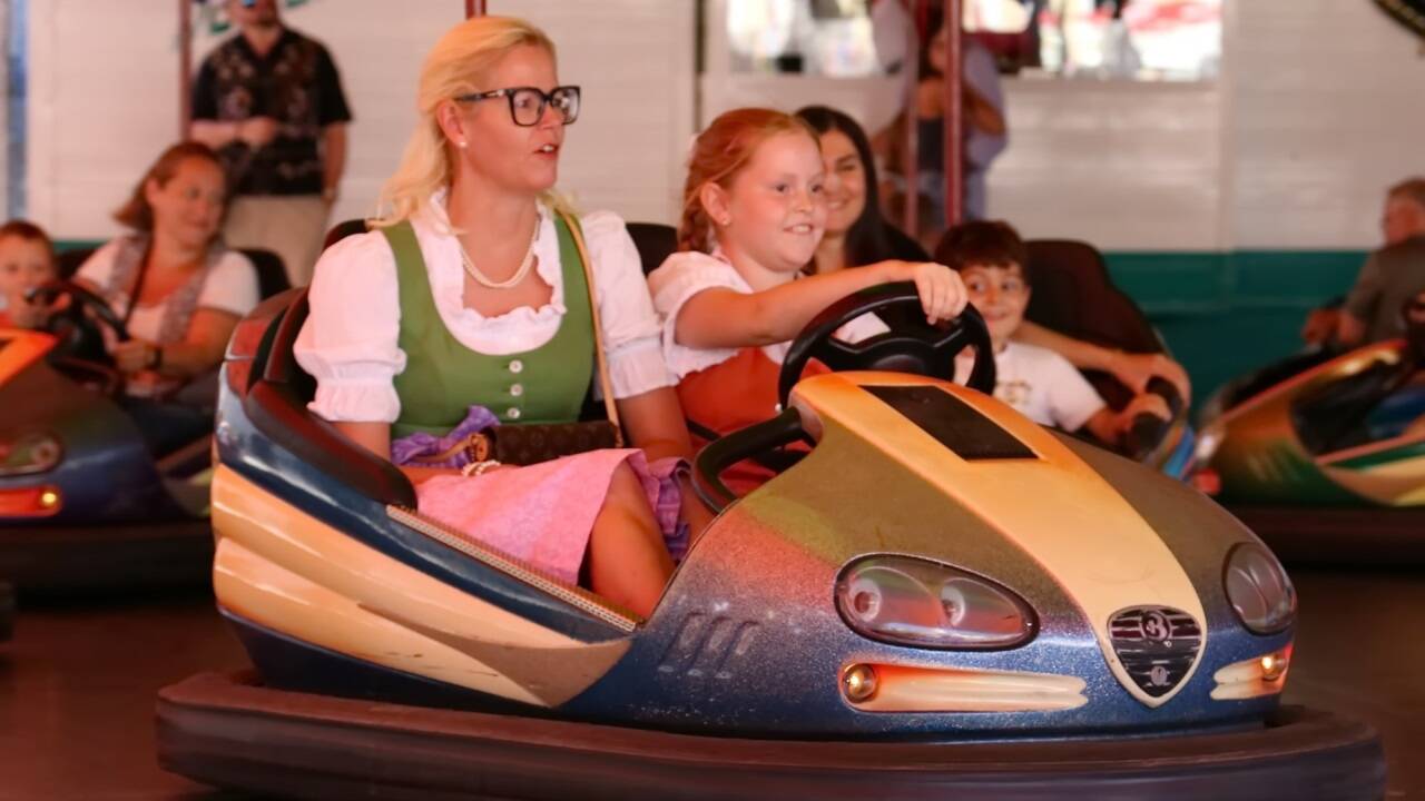 Kollisionen gab es nur beim Autodrom-Fahren. 