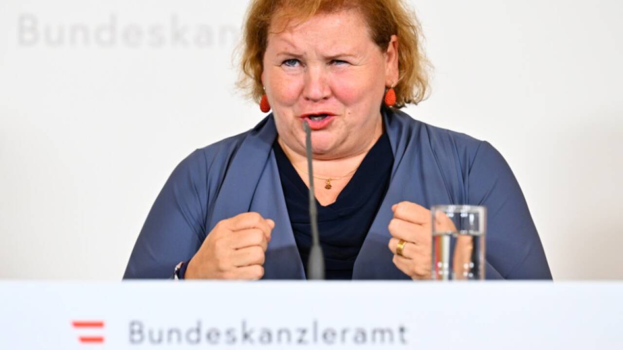 Schumann bei der Sozialhilfe-Pressekonferenz Anfang der Woche 