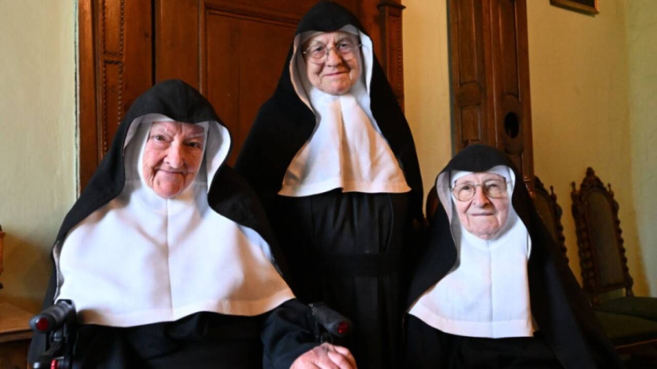 Die Nonnen haben ihren 'inneren Frieden' gefunden. 