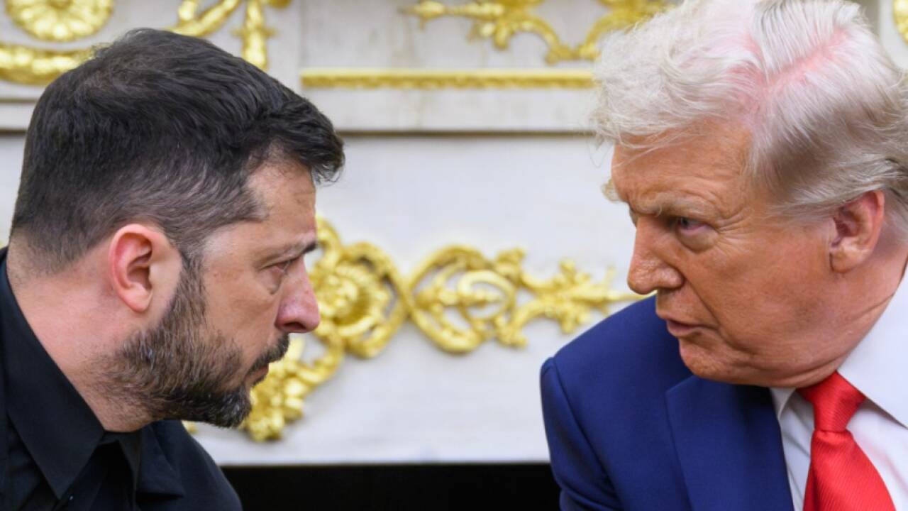 Erneutes Treffen zwischen Selenskyj und Trump (Archivbild) 