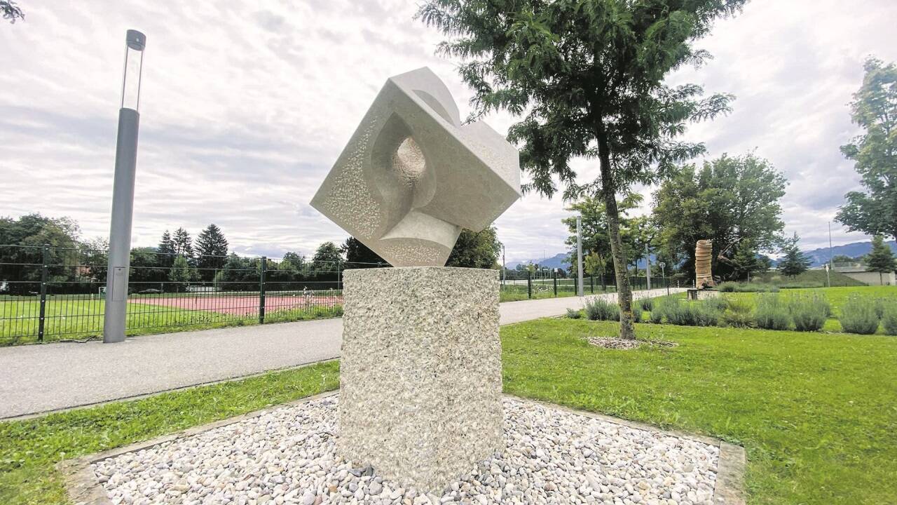 Neu am Skulpturenweg: das Werk „Fisch“ von Stefan Esterbauer.  