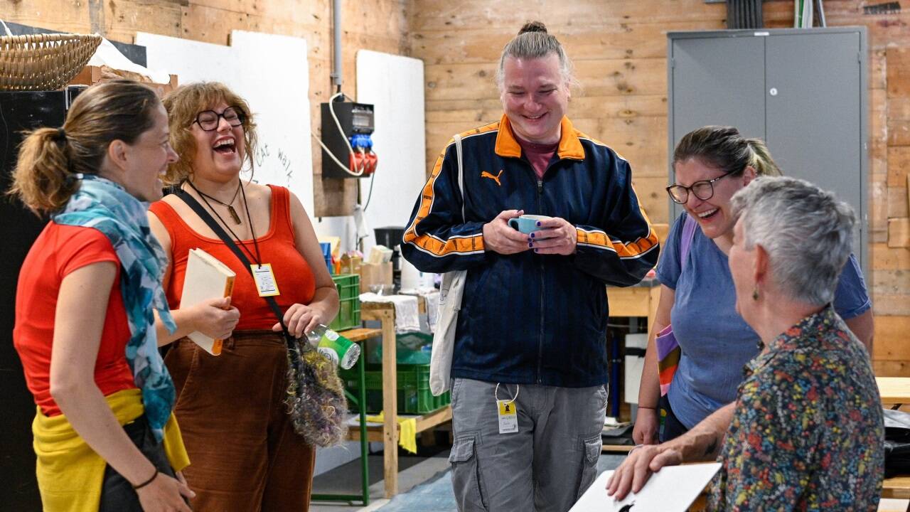 Bei den Workshops der Schmiede treffen sich 200 Medienkünstler aus 26 Ländern. 