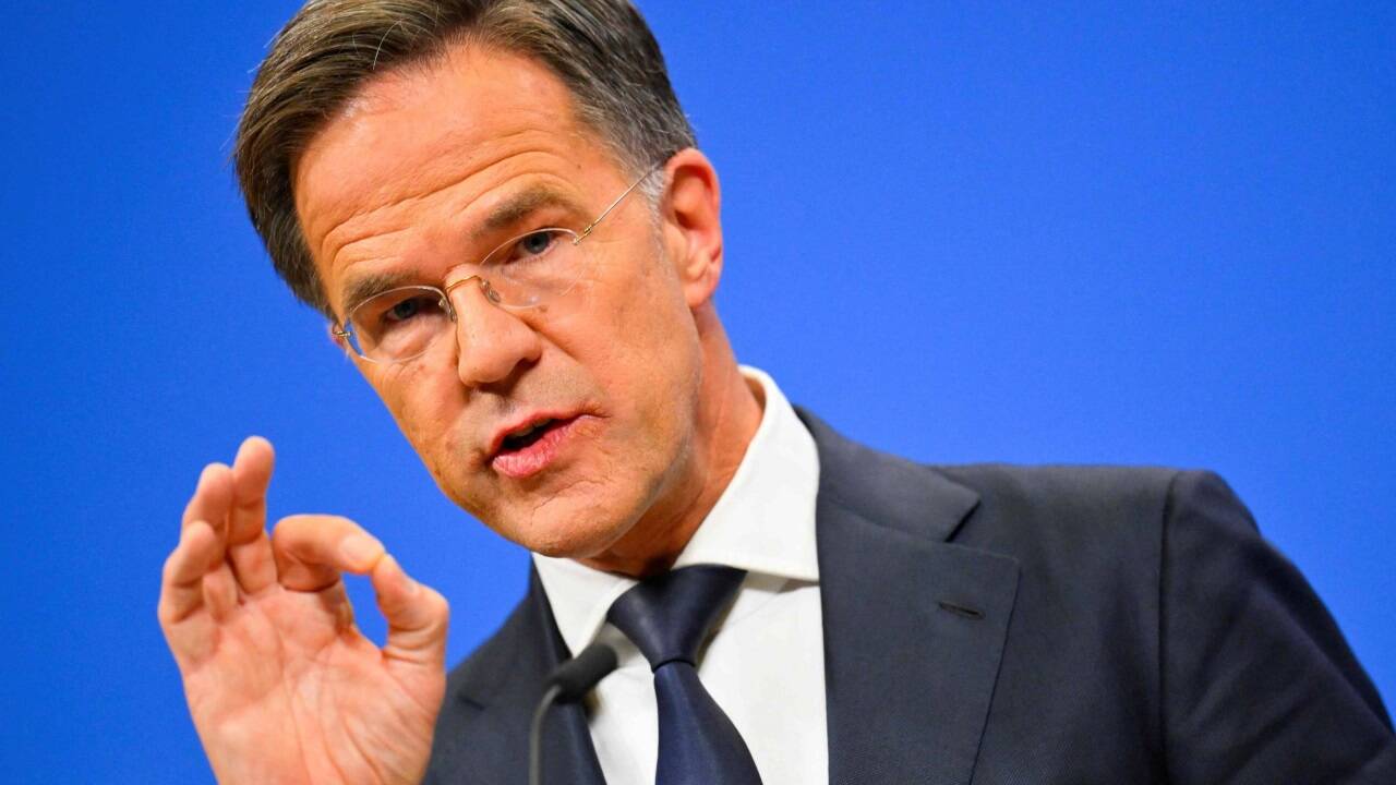 Nato-Generalsekretär Mark Rutte sprach am Dienstag eine Warnung an Russland aus. 