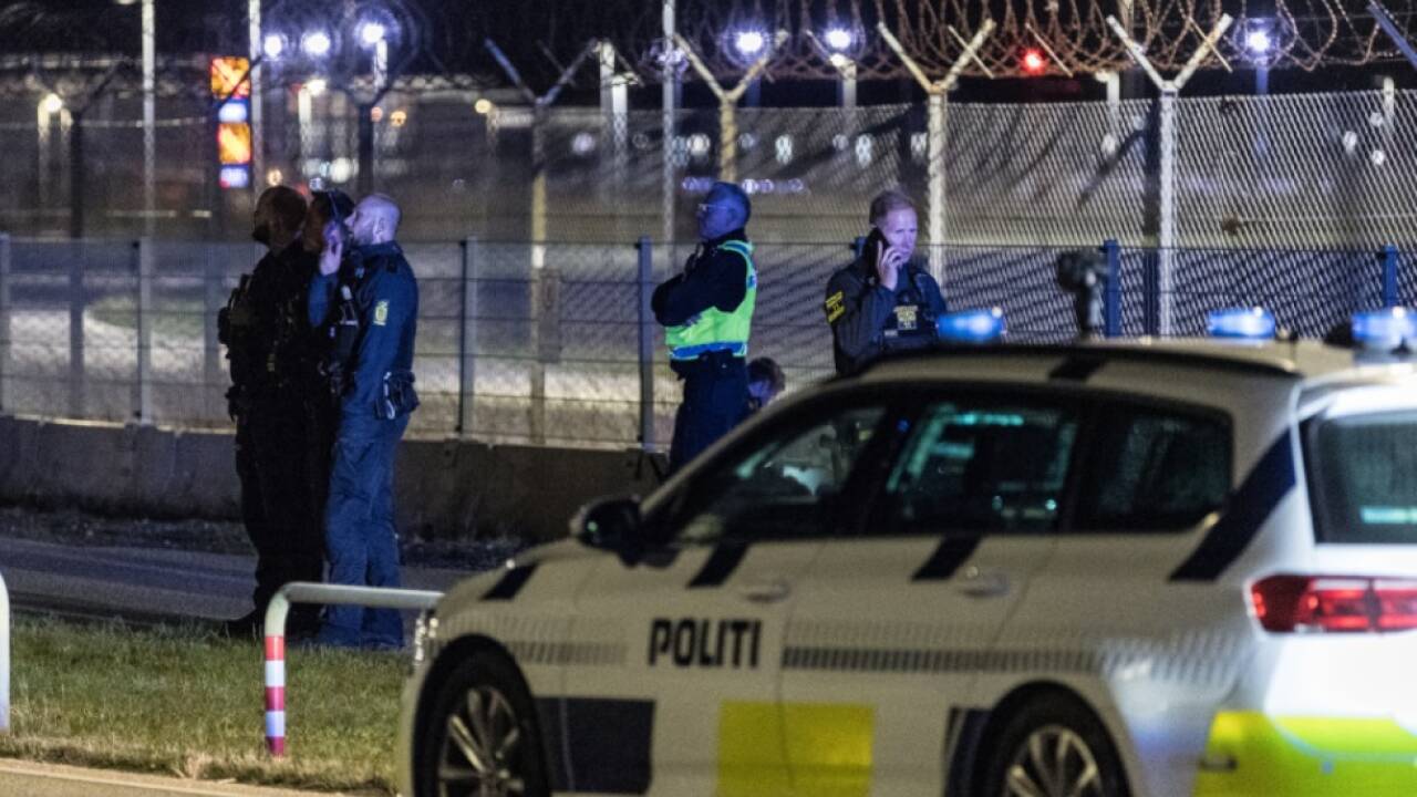 Polizei untersucht den Vorfall in Kopenhagen Polizei untersucht den Vorfall in Kopenhagen