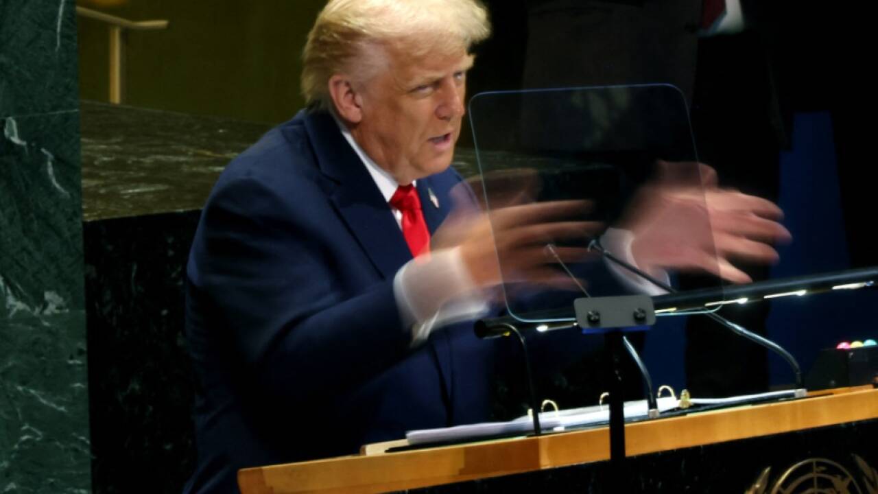 US-Präsident Donald Trump zog erneut gegen den Klimawandel ins Feld 