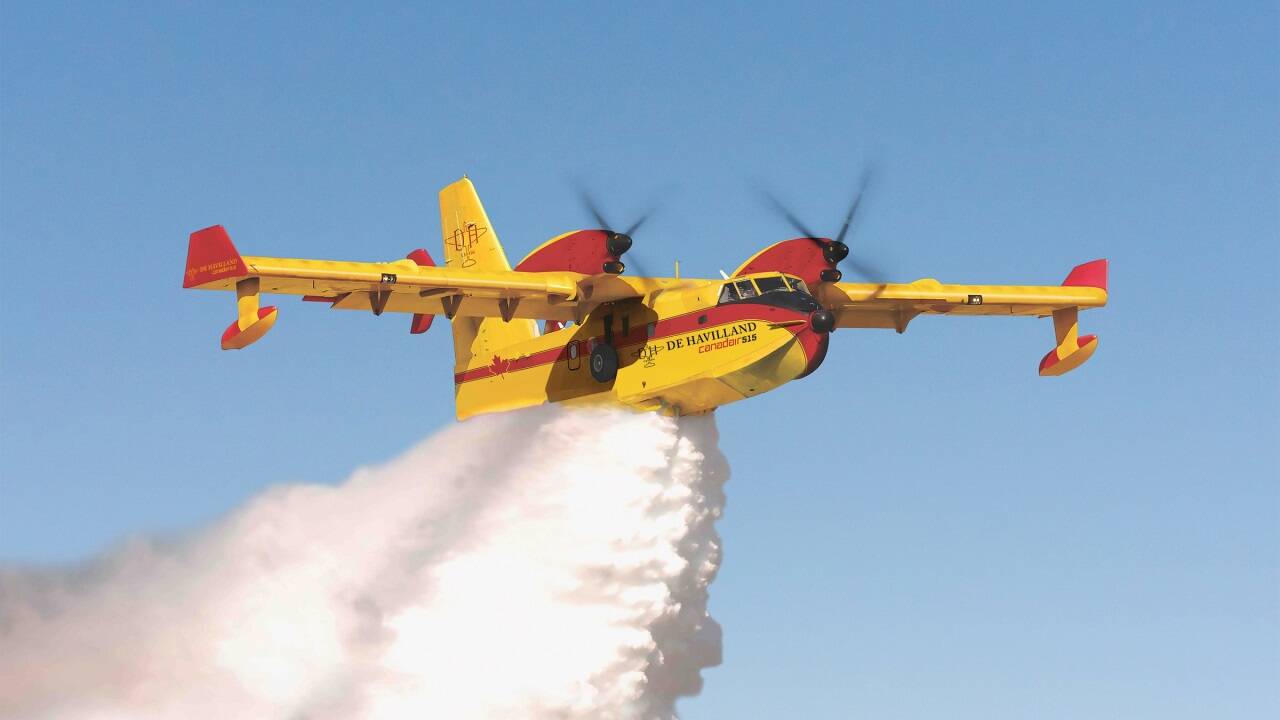 Griechenland investiert in neue Löschflugzeuge. 