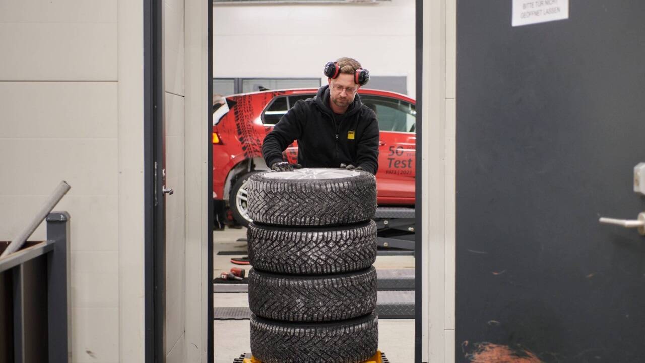 ÖAMTC-Winterreifentest. 