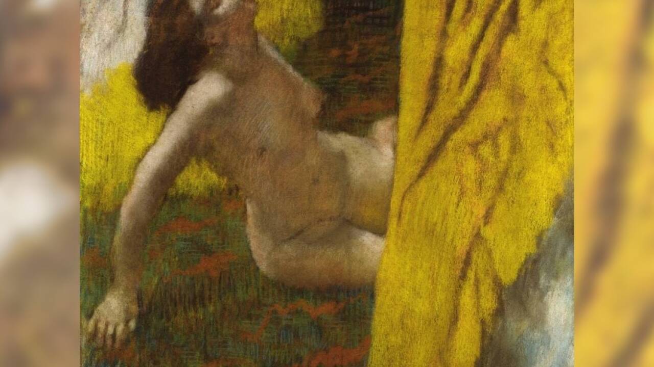 Edgar Degas, Weiblicher Akt, um 1885/1886 