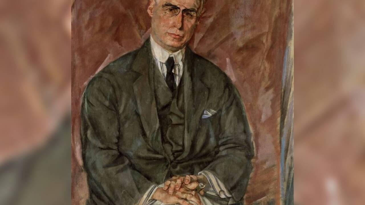 Max Oppenheimer, Bildnis Sidney W. Brown, 1917 