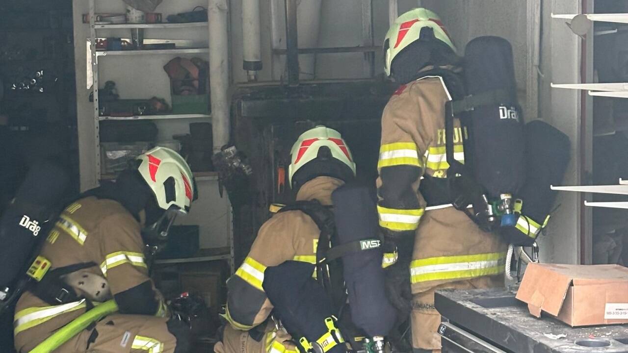 Laut Feuerwehr war die Heizung durch einen technischen Defekt überhitzt. 