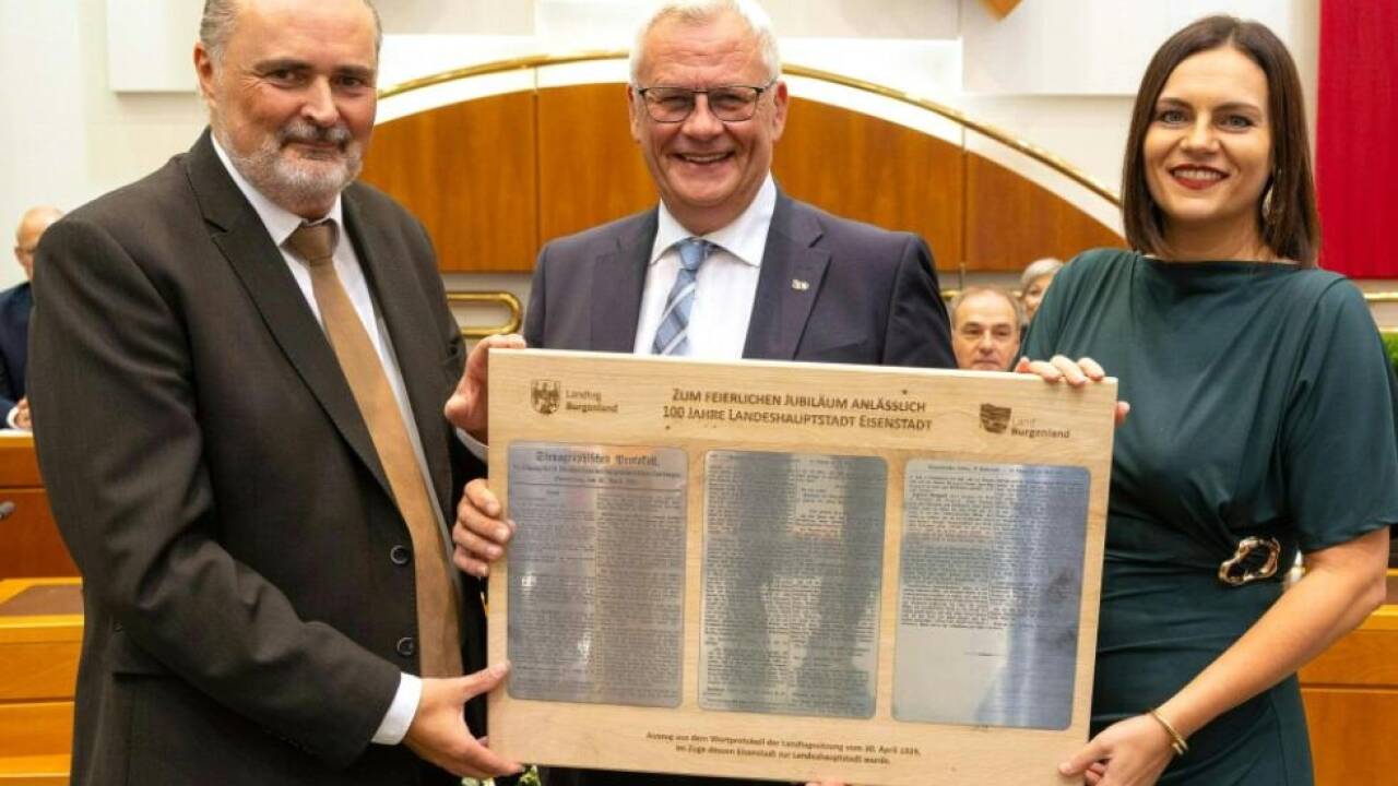 Festsitzung im Burgenländischen Landtag 