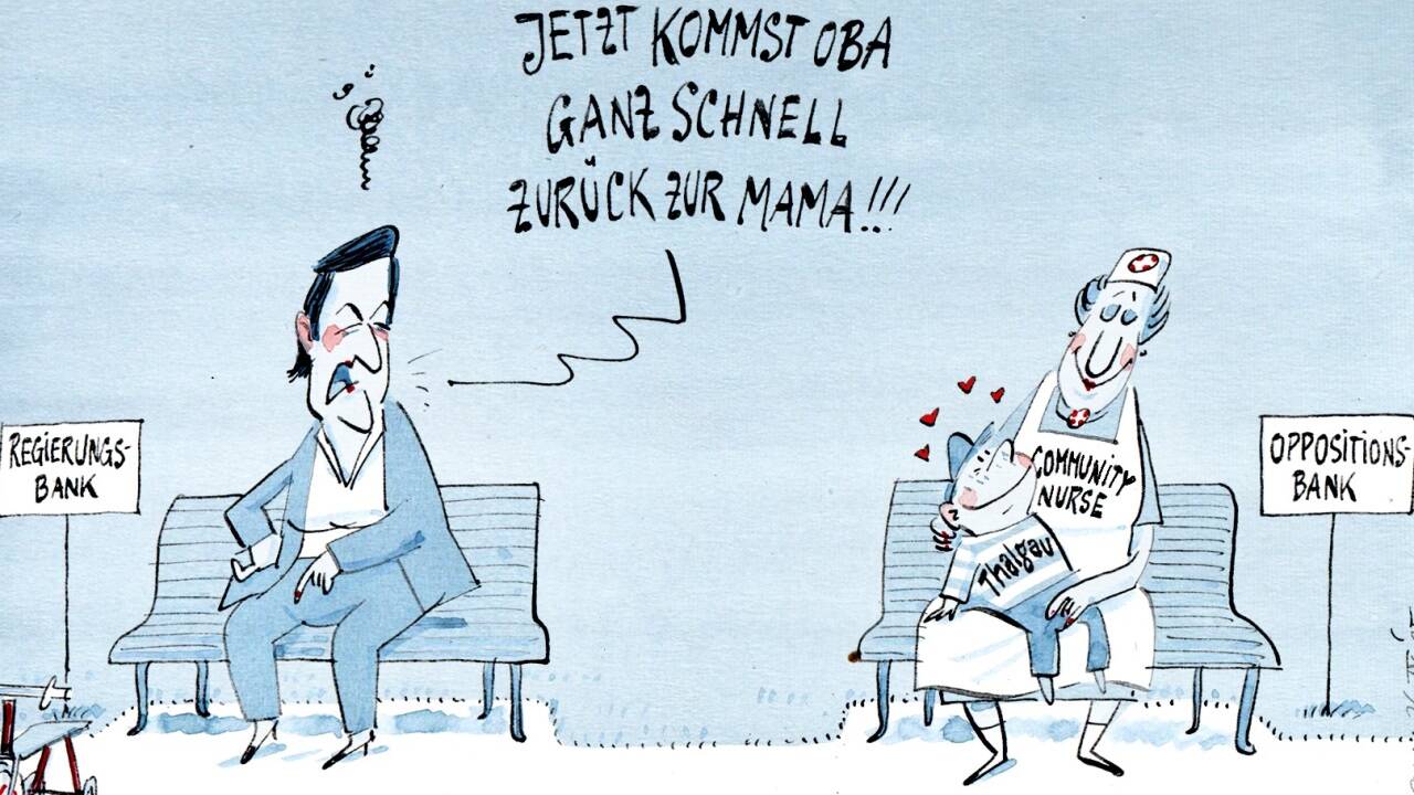 Der kleine Ausreisser . . . 