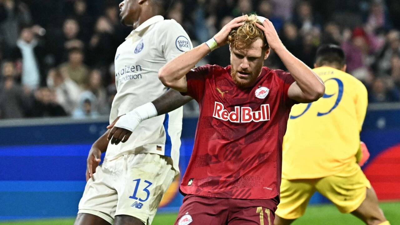 Yorbe Vertessen vergab die Topchance auf den Führungstreffer und ärgerte sich nach dem Spiel über eine 0:1-Niederlage.  