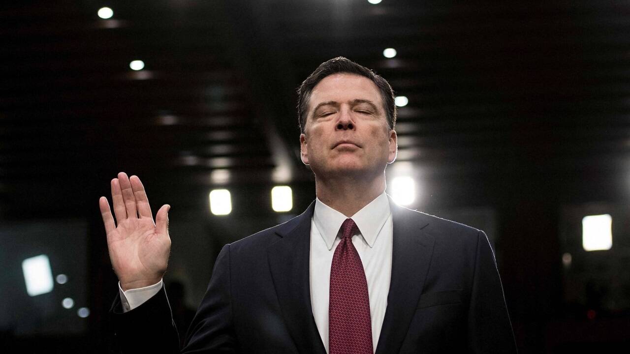 Der ehemalige FBI-Direktor James Comey.  