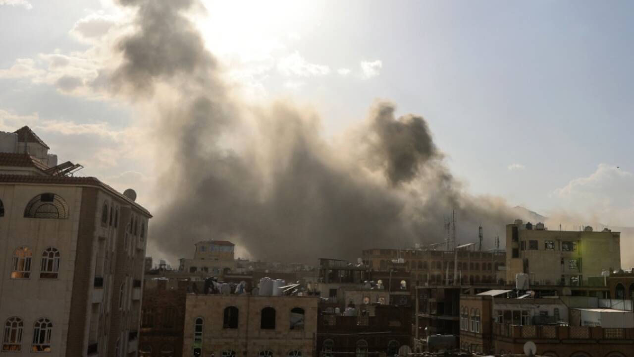Bombardements auf Jemens Hauptstadt Sanaa 
