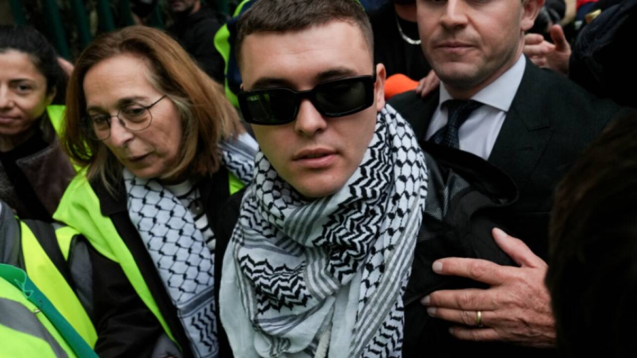 Der Kneecap-Frontmann provozierte immer wieder auf der Bühne 