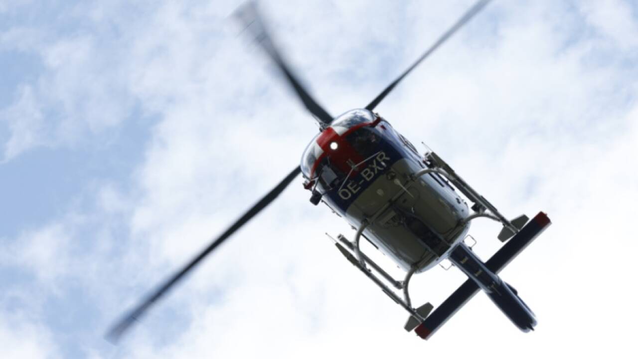 Die Besatzung des Polizeihubschraubers barg den Leichnam des Mannes 