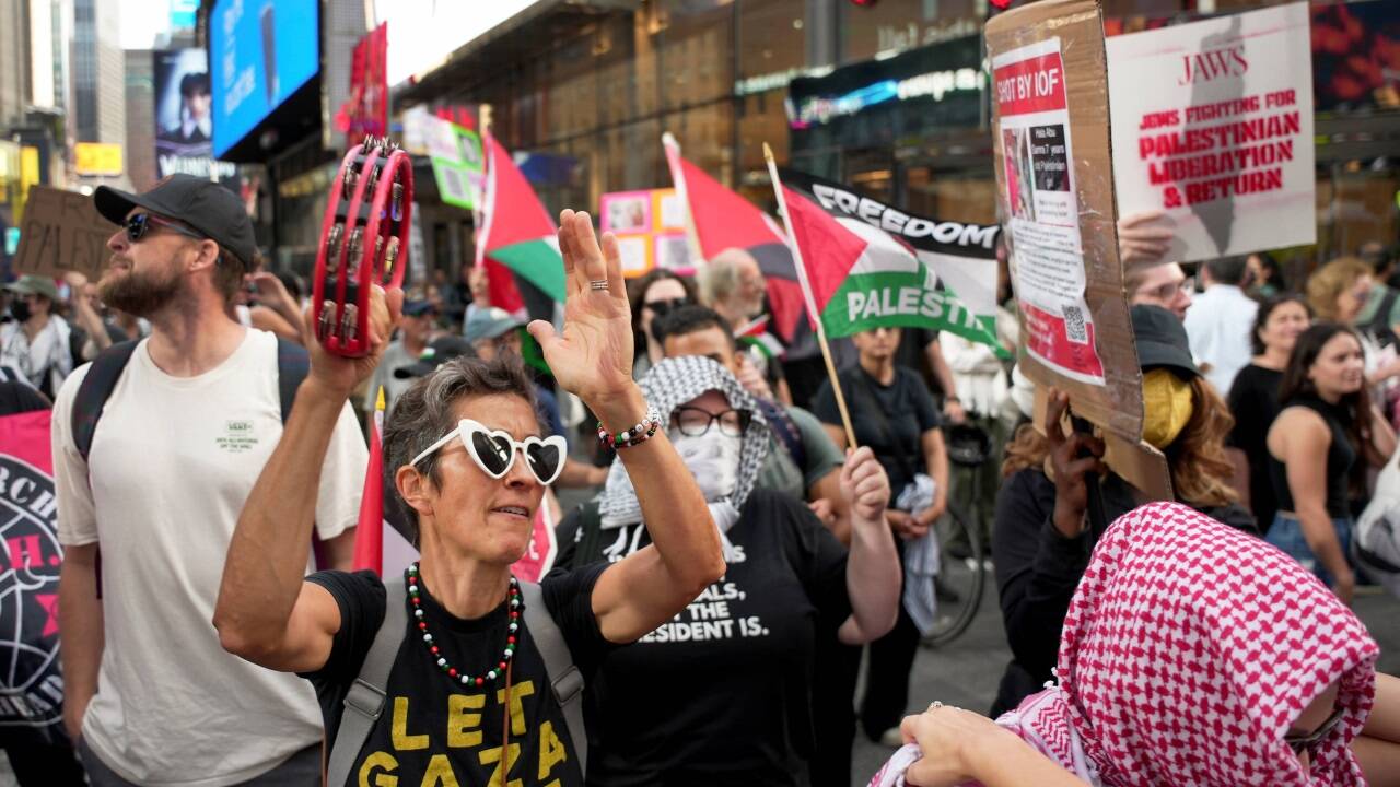 Proteste gegen Benjamin Netanjahu und seine Regierung. 