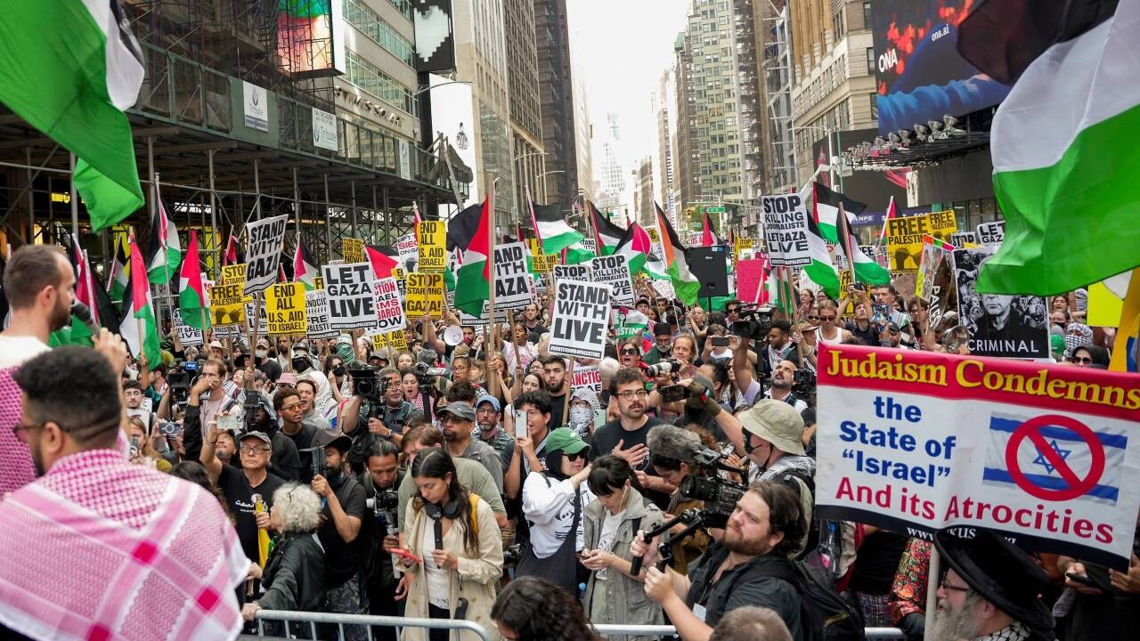 Netanjahu demonstrierte mit Nachdruck, wie die „Achse des Terrors“ nicht nur Israel, sondern auch Amerikaner und Europäer bedroht.  