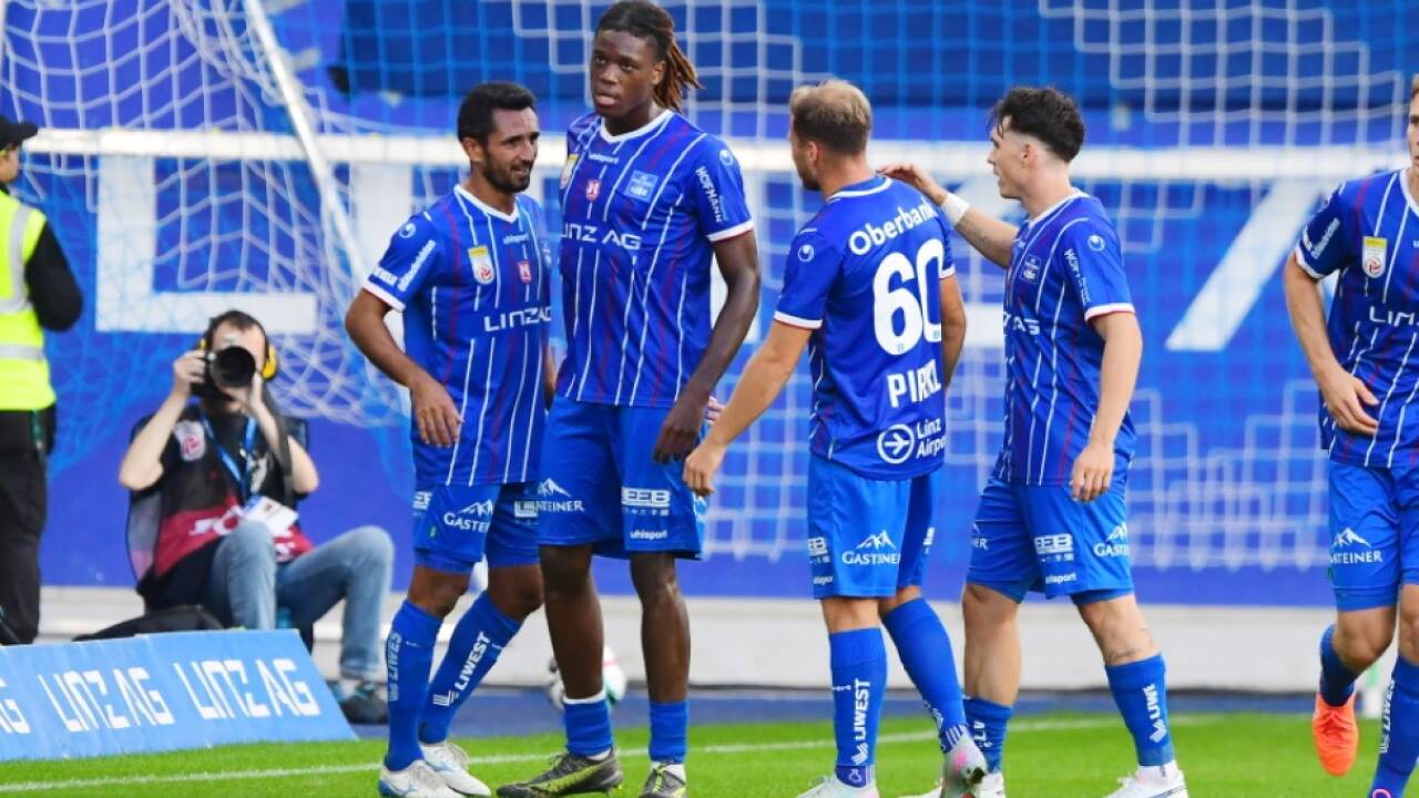 Ronivaldo bejubelt das Goldtor gegen Altach. 