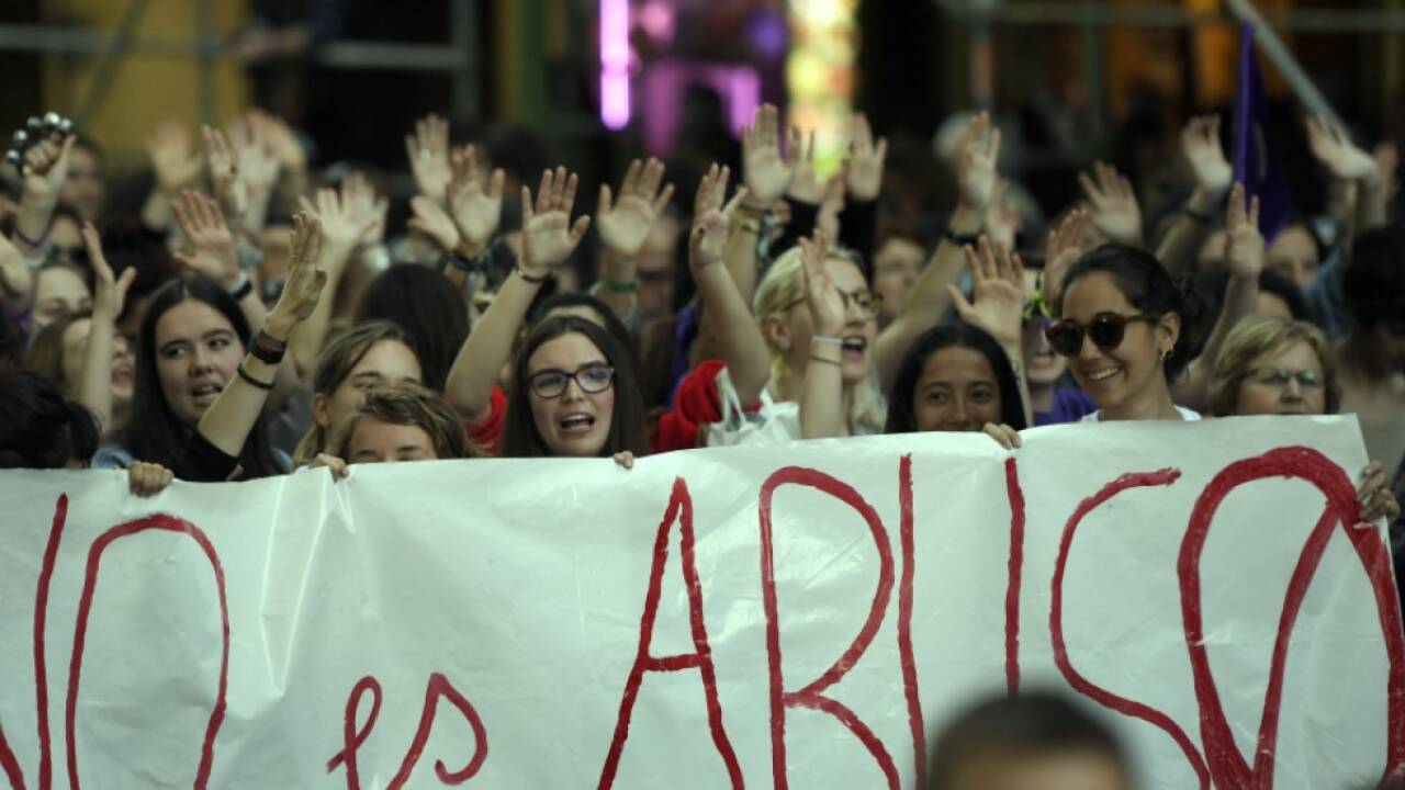 'No es abuso, es violación': 'La Manada'-Proteste in Madrid 