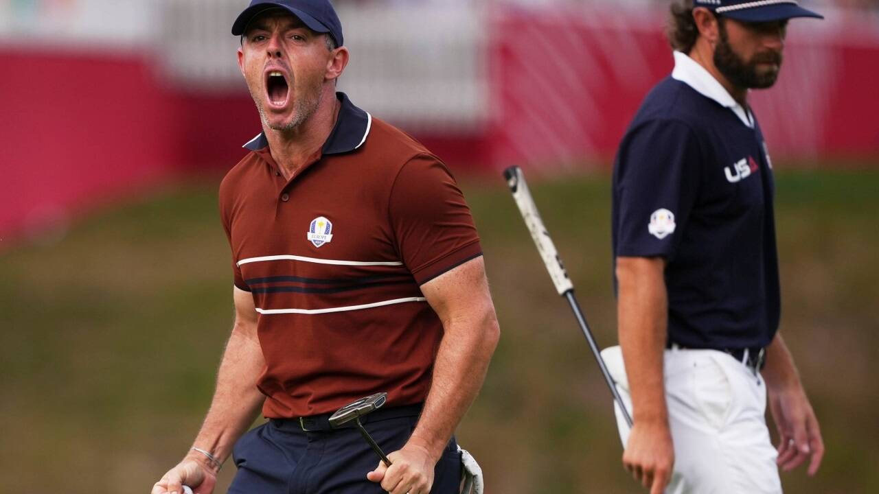 Feindbild der US-Fans und starker Anführer von Team Europa: Rory McIlroy. 