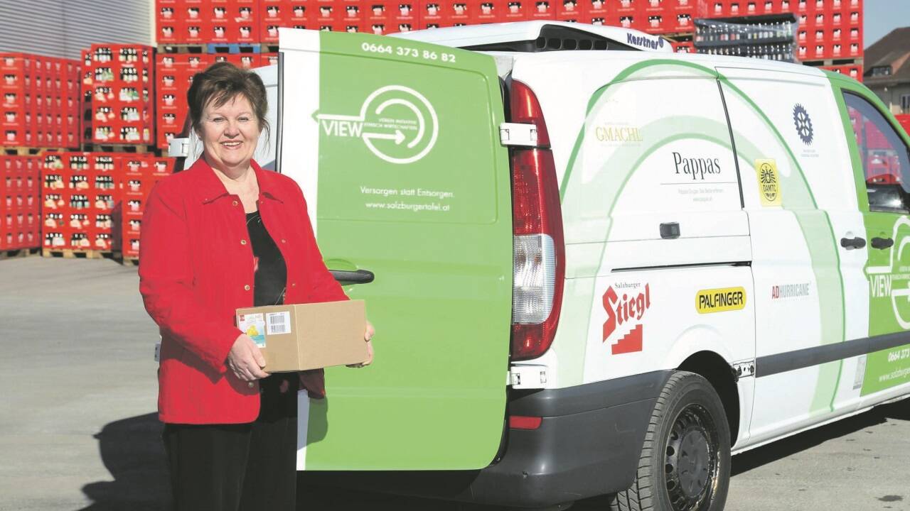 Doris Kiefel kämpft dagegen, dass Essen im Müll landet.  