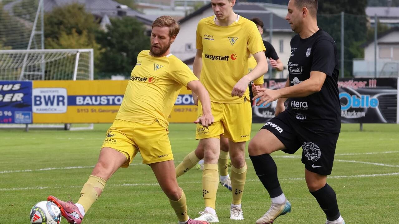 Mit Franz Mrkonjic (rechts) verletzte sich ein Topspieler der Salzburger Liga. 
