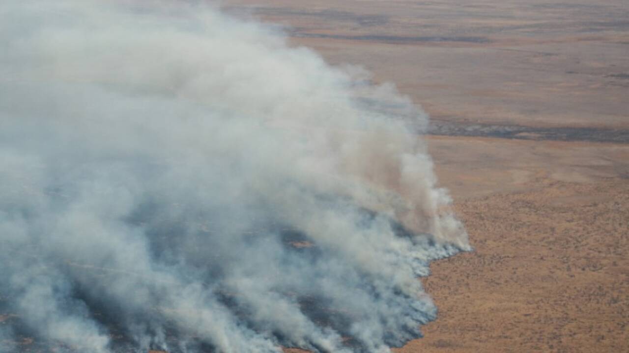 Feuer im Etosha-Nationalpark breitet sich rasch aus 