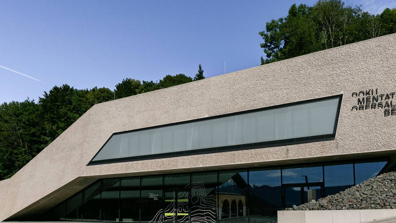 Die Dokumentation Obersalzberg in Berchtesgaden. 