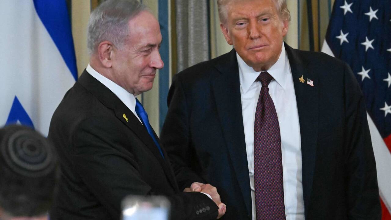 Benjamin Netanjahu und Donald Trump 