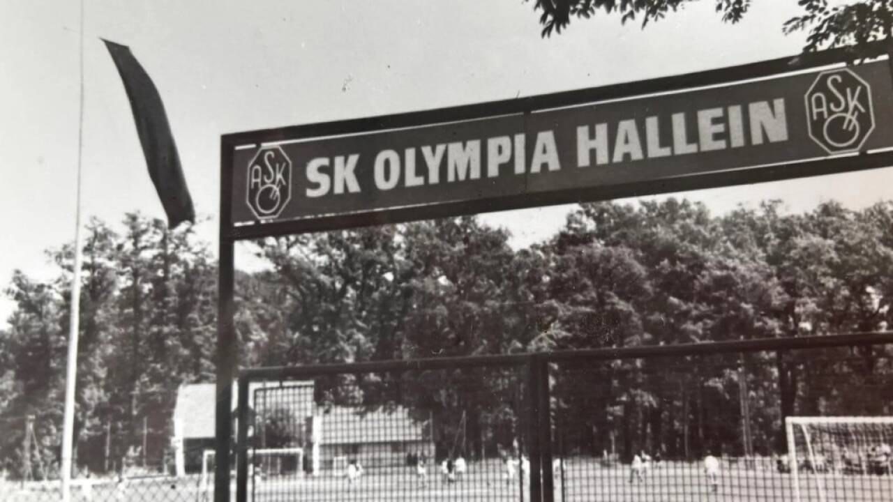 Ein Blick in längst vergangene Tage des SK Olympia Hallein 1948. 