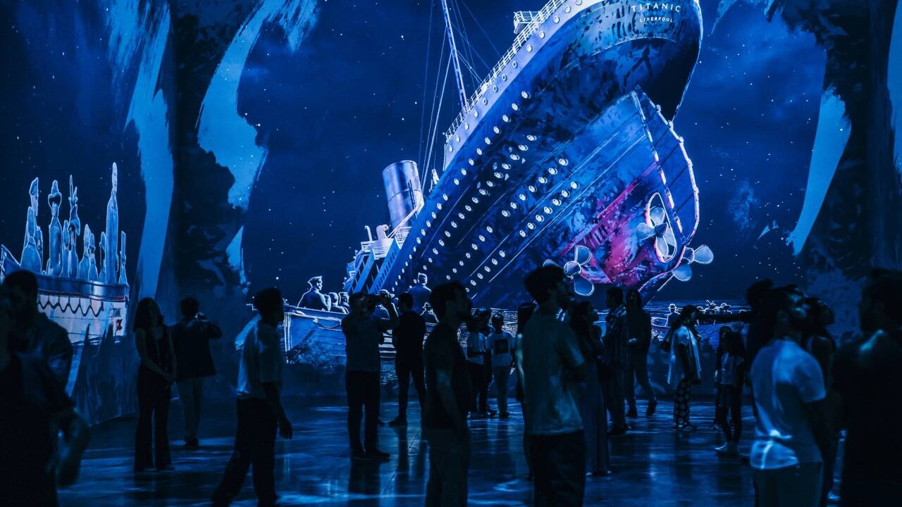 Detail aus „Legende der Titantic“ 