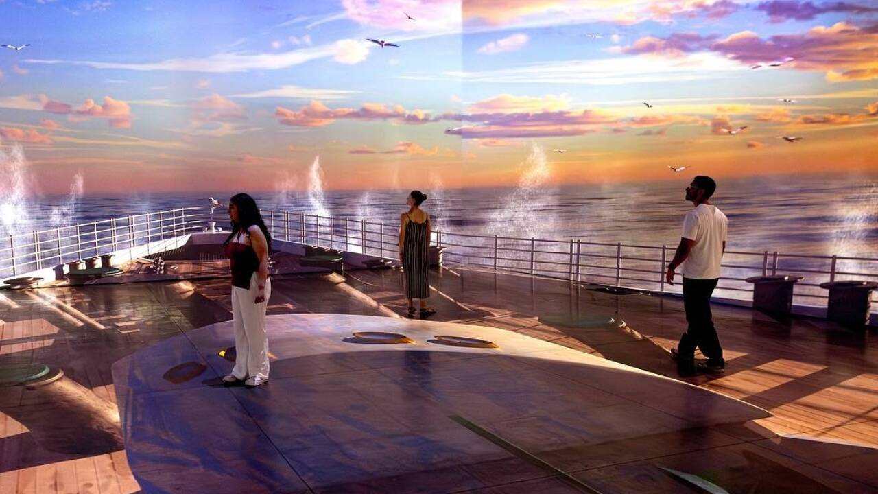 Detail aus „Legende der Titantic“ 
