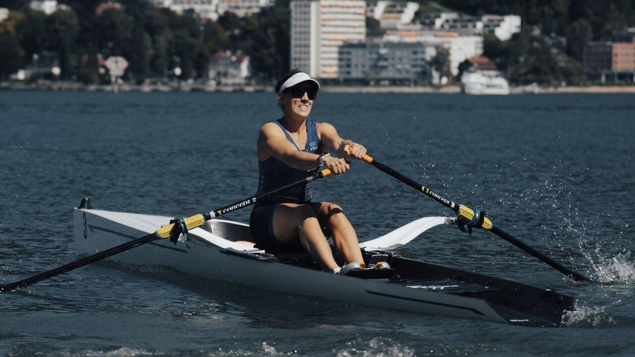 Tabea Minichmayr vom Ruderklub Möve zeigt im Rudern und beim Laufen Bestleistungen.  