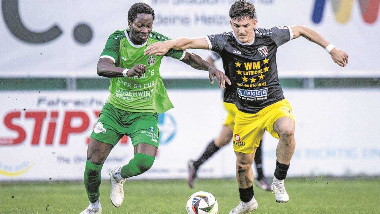 Nemanja Peric (r.) und Co. holen in der Salzburger Liga auf. 