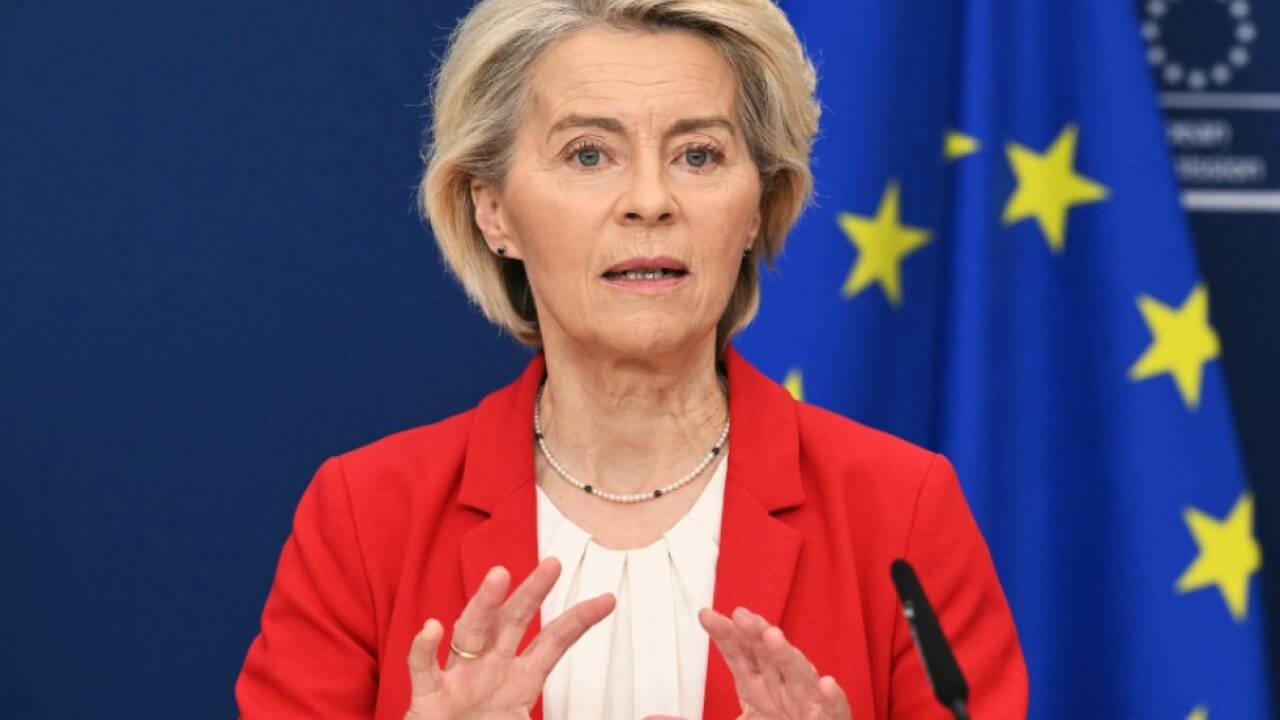 Von der Leyen will Drohnenwall gegen Russland 