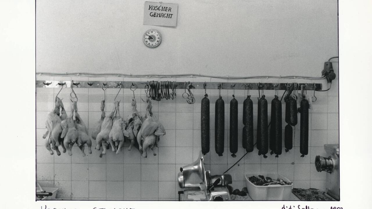 Didi Sattmann, Koschere Fleischhauerei des Bernat Ainhorn, 1993, Wien Museum 
