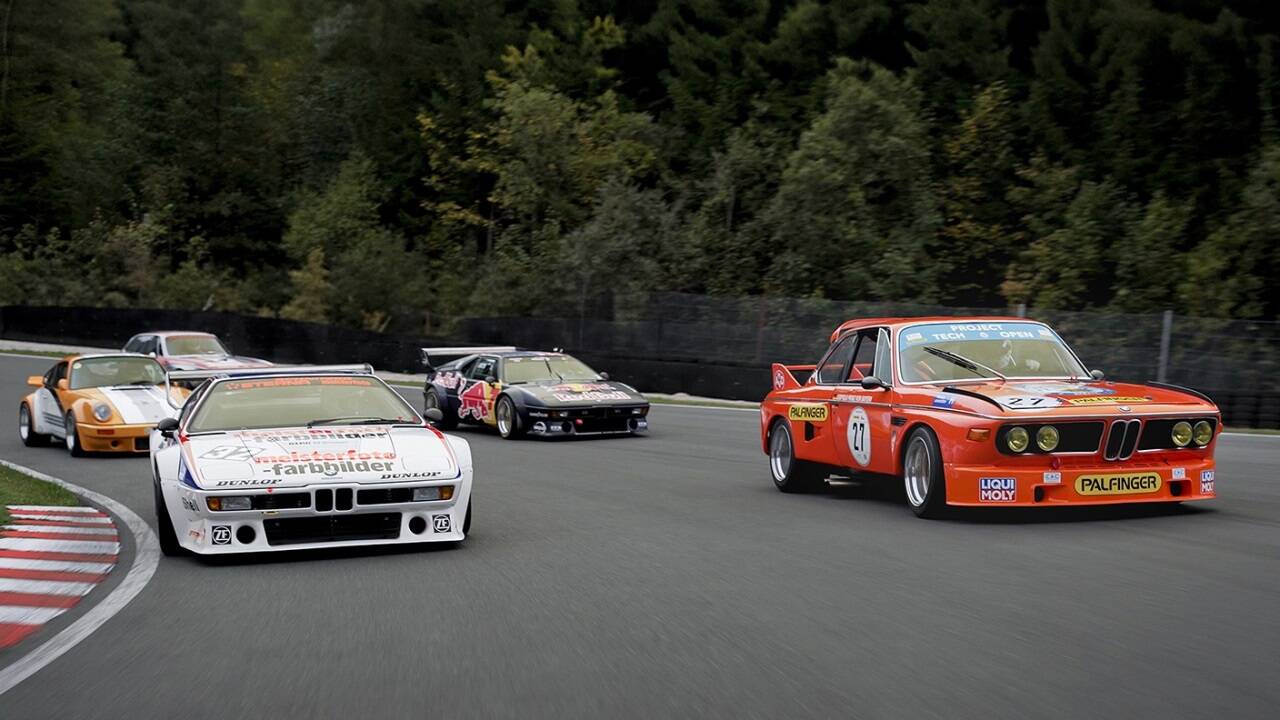 Am Salzburgring gibt es von Freitag bis Sonntag etliche historische Fahrzeuge zu bewundern. 