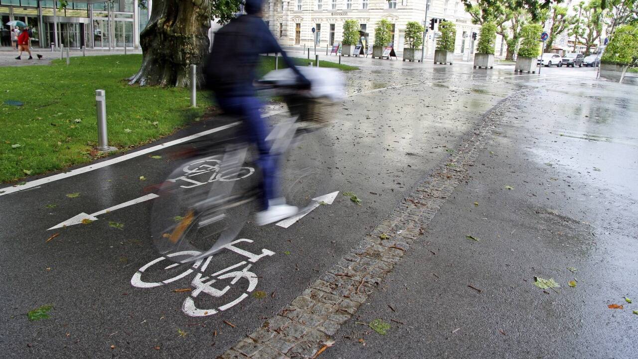 Das Tempo beim Radwegbau ist nicht gerade rasend. 