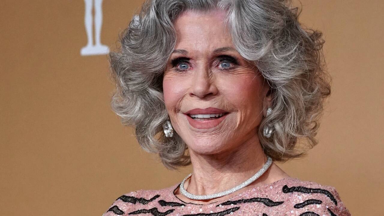 Jane Fonda, Archivbild von Februar 2025.  