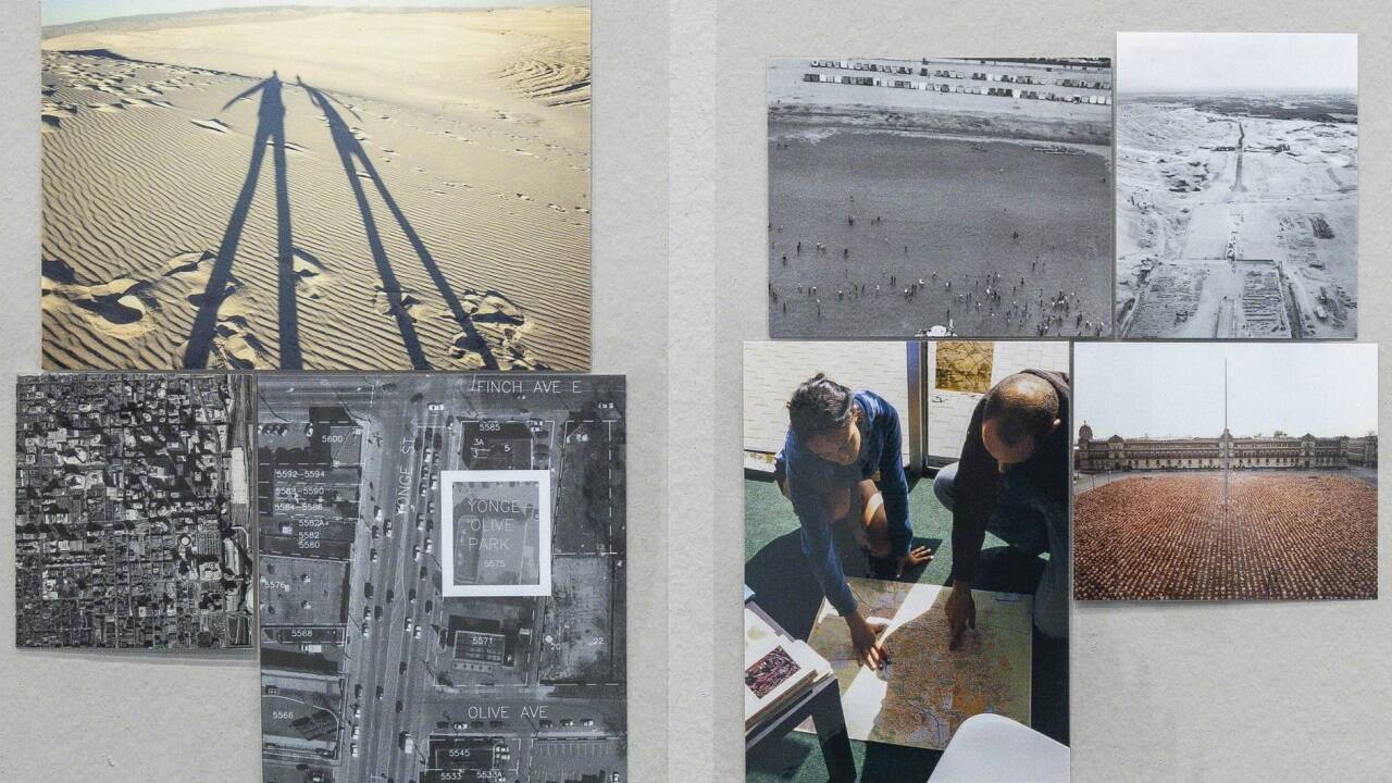Details aus der Serie „Album VIII“ aus 2009 von Luis Jacob. 