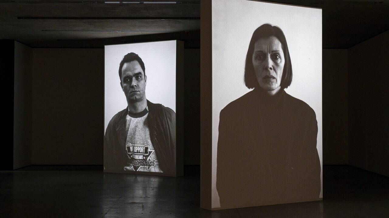 Ana Torfs, Elective Affinities / The Truth of Masks & Tables of Affinities, 2002, © Sammlung Generali Foundation – Dauerleihgabe am Museum der Moderne Salzburg 