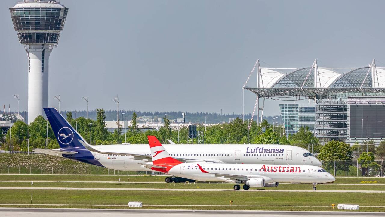 Der Flughafen München musste vorübergehend geschlossen werden.  