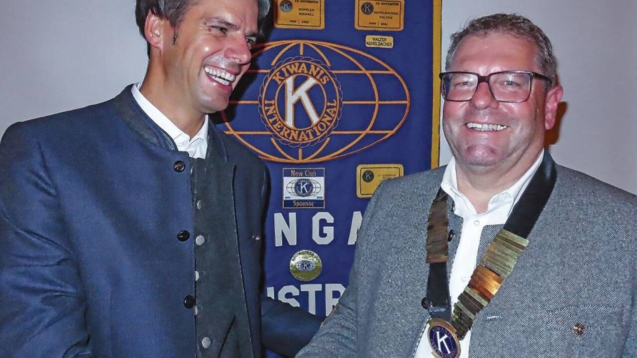 Helmut Lassacher (l.) und Manfred Lerchner. 