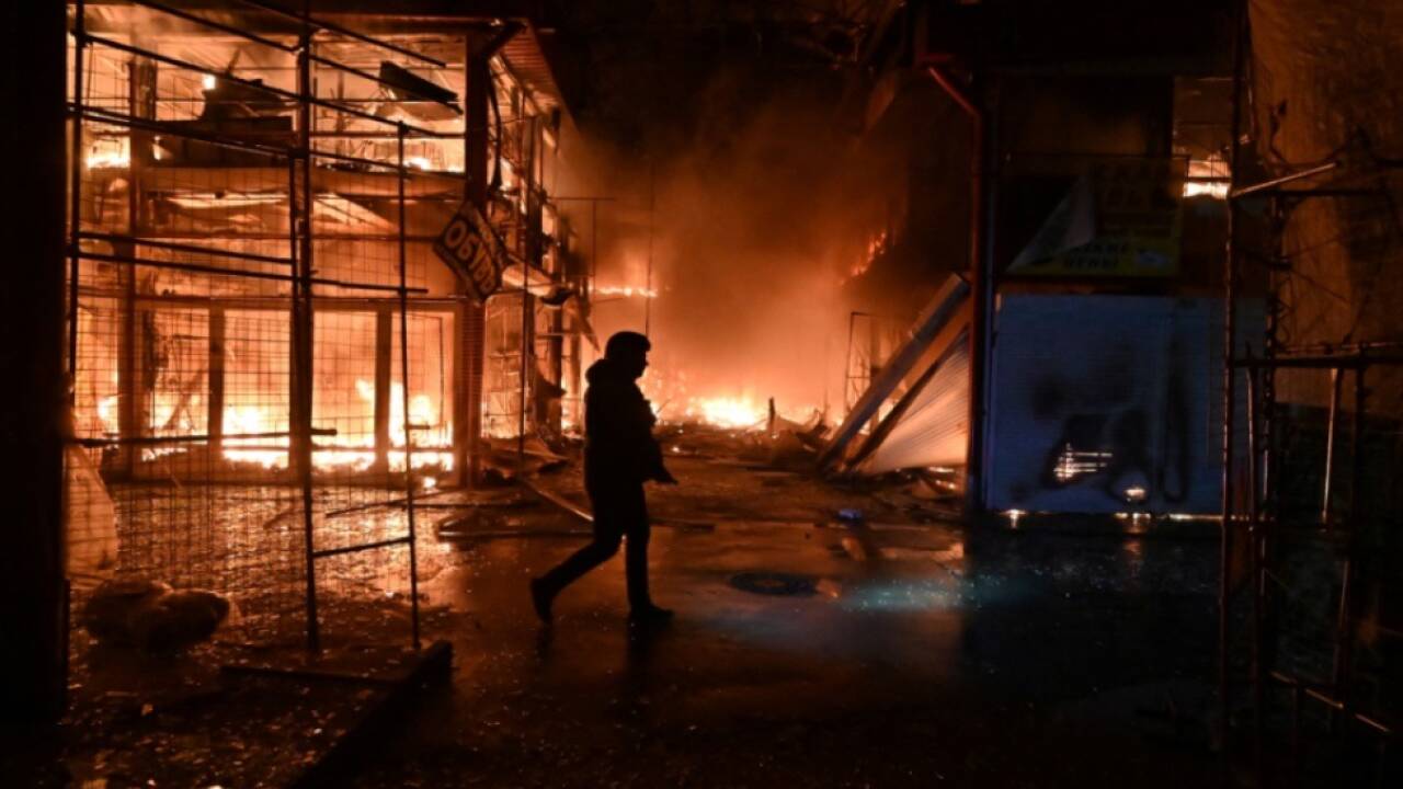 Russischer Angriff in Charkiw Russischer Angriff in Charkiw