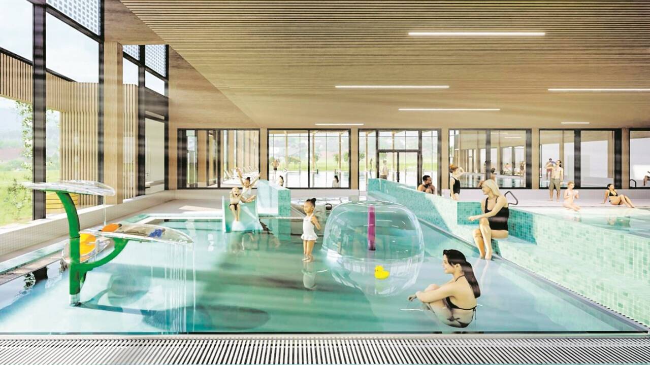 Wie das Flachgauer Hallenbad in Seekirchen aussehen soll, wissen die Bauherren schon. 